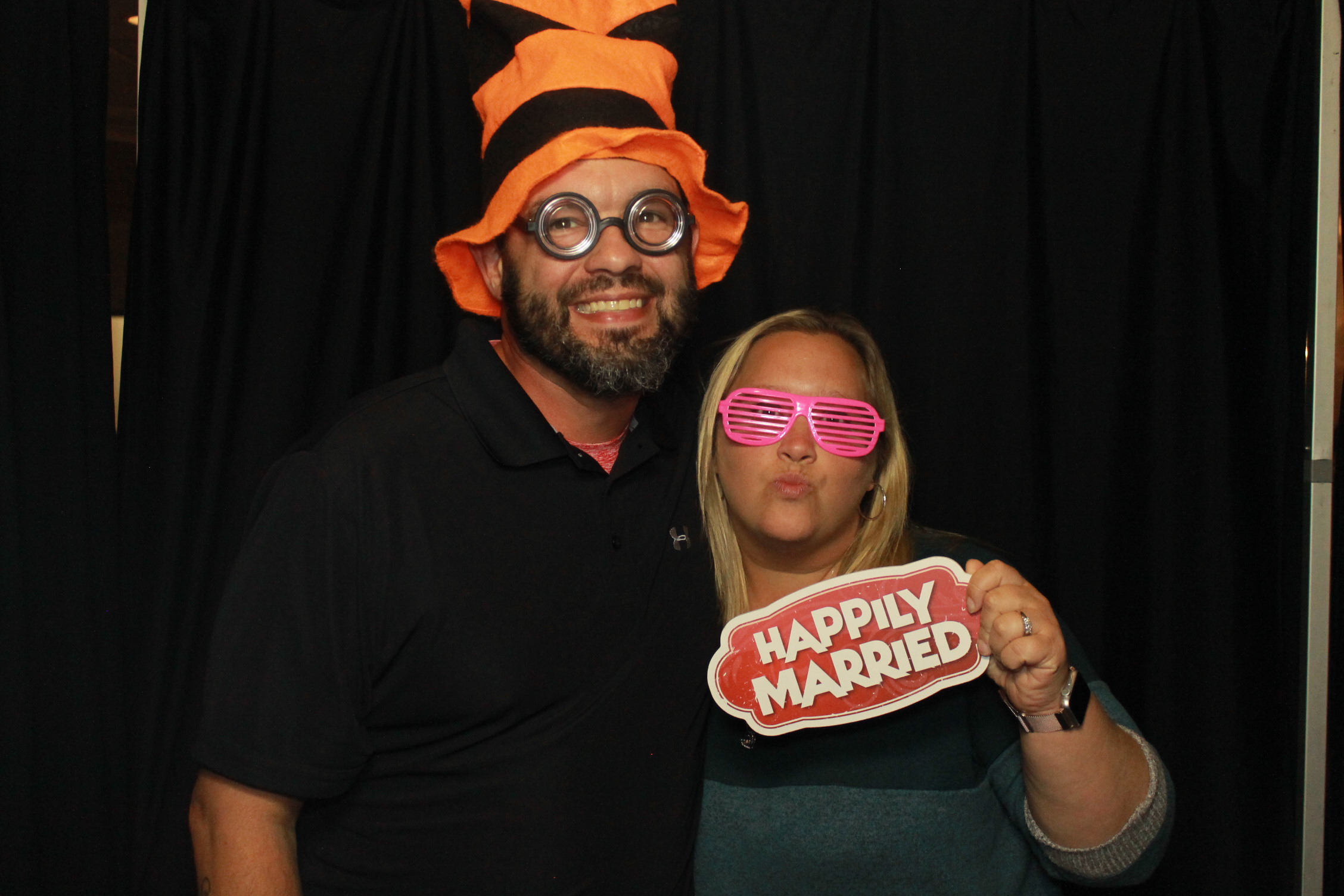 Holly and Jason's reception | View more photos from the event at gallery.photoboothcincy.com/u/PhotoBoothCincy/Holly-and-Jasons-reception